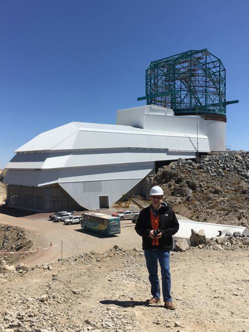 On the site of LSST in Chile